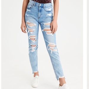 Ripped Mom Jeans